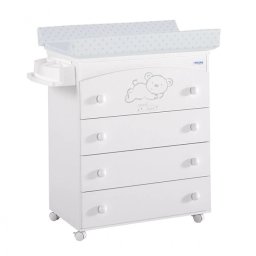 BAÑERA MICUNA B-970* SWEET BEAR BLANCO ESTRELLAS GRIS