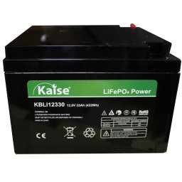 Batería para Solar Litio 12.8 Voltios 33 Amperios Kaise
