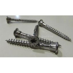 Tirafondo 4x40mm INOX