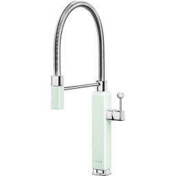 SMEG Grifo de cocina MDF50PG . Verde aguaSobre encimera