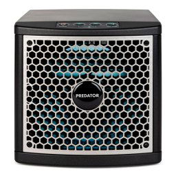 Glaziar Predator S141UV Purificador de Aire Ionizador, Purifica y Desinfecta Aire y Superficies, Hasta 140m² Potente Filtro Elimina 99,99% Bacterias, Humos, Olores, Alérgenos, Mando Distancia