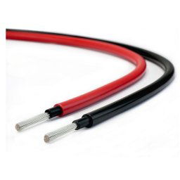 CABLE PANELES SOLARES Cu-Sn 4mm LSZH NEGRO