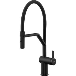 SMEG Grifo de cocina MID20MN. Negro Sobre encimera