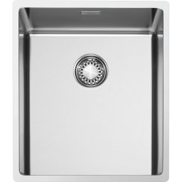 SMEG Fregadero sobre encimera VR12S34 . Inoxidable. Una cubeta. Medidas 201x380x440