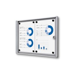 Vitrina económica para 2 DIN A4