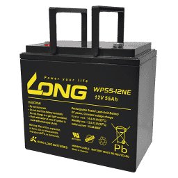 Batería de plomo AGM Long WP55-12NE 12 Voltios 55 Amperios