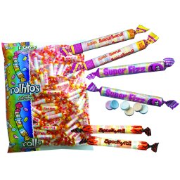 Caramelos dextrosa Fizz Roll 200u