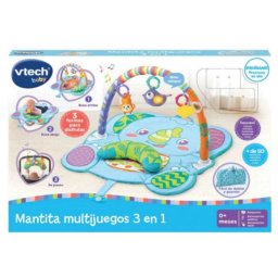 Manta Gimnasio Multijuegos Elefante - Mantita Actividades - Vtech