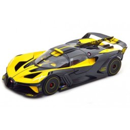 BUGATTI Bolide W16.4 2020 Yellow - Bburago Escala 1:18 (18-11047Y)