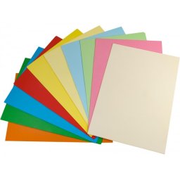 Papel color liderpapel din a3 80gr 10 colores surtidos paquete 100 hojas