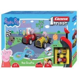Circuito Coches Peppa Pig Grand Prix Carrera First - Cars Disney
