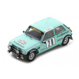 RENAULT 5 Alpine Calberson Rally Monte Carlo 1979 B. Saby / M. Guegan - Spark Escala 1:43 (s6036)