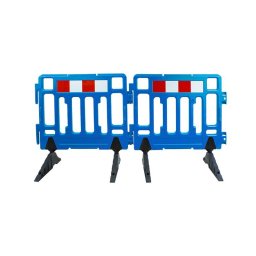 VALLA PORTATIL DE 110 CM AZUL