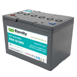 Batería de Gel Eternity G0612066 Monoblock 12V 71Ah