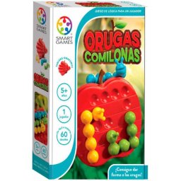 Juego de Mesa Orugas Comilonas - Retos Infantil - Smart Games