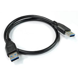 CABLE USB-A 3.0 MACHO A MACHO 0.5m