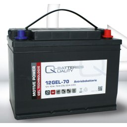 Batería para Scooter Eléctrica Q-Batteries 12GEL-70 12V 70Ah