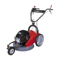 Desbrozadora de ruedas gasolina Pubert XTREM 12-60H variador velocidad
