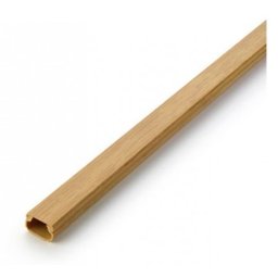 CANALETA ADHESIVA COLOR PINO 12x8mm 2m