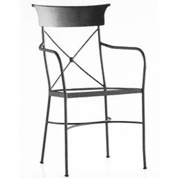 Sillon Forja de Salon y Jardin Florencia con Cojin