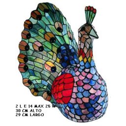 Lampara Pavo Real Tifany 2 Pag 59