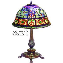 Lampara Sombrero Tiffany P.30