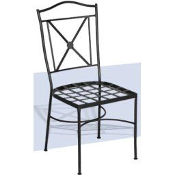 Silla Forja modelo S-555 Con Cojin