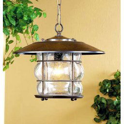 Lampara Terraza Techo Grelha I