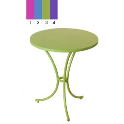 Mesa Forja Multicolor Modelo Java de 60 cm