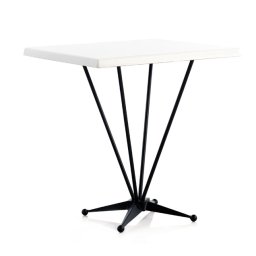 Mesa Cuadrada Forja y Werzalit Trasan