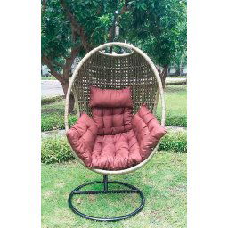 Columpio con Soporte Rattan Alimo