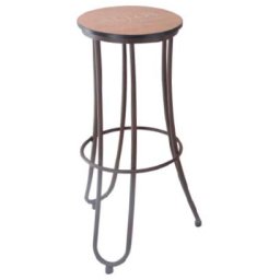 Taburete Redondo estilo Artanst Serie Alfamar