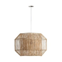 Lampara de Techo Diseño Rattan y Metal Serie Tisert