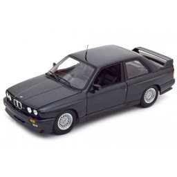 BMW M3 (E30) 1987 Black Metallic - Minichamps Escala 1:18 (180020306)