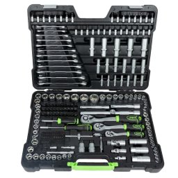 Caja de herramientas 216 piezas vasos hexagonales JBM 54034