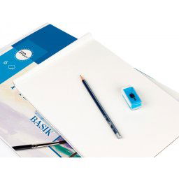 Papel acuarela basik canson din a3 370 gr pack de 6 hojas