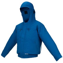 DFJ305ZM Chaqueta ventilada Makita Talla "M" 18V LXT Algodón Capucha