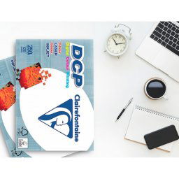 Papel fotocopiadora clairefontaine din a3 250 gramos paquete de 125 hojas