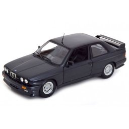 BMW M3 (E30) Street Evo 1989 Black Metallic - Minichamps Escala 1:18 (180020308)