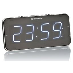 Thomson Radio Reloj Despertador con Cargador por Inducción blanco