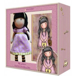 Set de Regalo Muñeca Gorjuss con Joyero Time The Secret Rosa - Gorjuss-Santoro