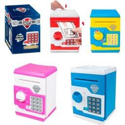 Hucha caja Fuerte Infantil con combinación - KAPAXKO