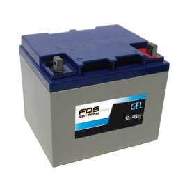 Batería de Gel ciclo profundo FQS12-40GEL FQS Battery 12V 40Ah