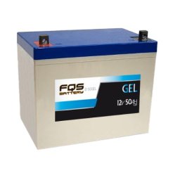 Batería de Gel ciclo profundo FQS12-50GEL FQS Battery 12V 50Ah