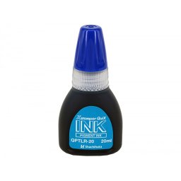 Tinta x'stamper quix para sellos azul bote de 20 ml