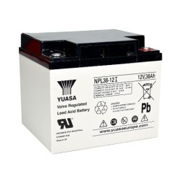 Batería de plomo AGM Yuasa NPL38-12I 12V 38Ah