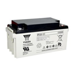 Batería de plomo AGM Yuasa NPL65-12I 12V 65Ah