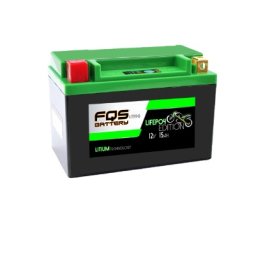 Batería de LiFePo4 FQS Battery LITB9-B Bike Litio Edition 12V 15Ah