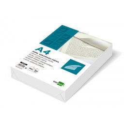 Papel verjurado liderpapel din a4 120g/m2 crema paquete de 100 hojas