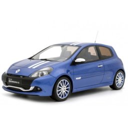 RENAULT Clio RS Gordini 2012 Blue Metallic - Otto Escala 1:18 (OT972)